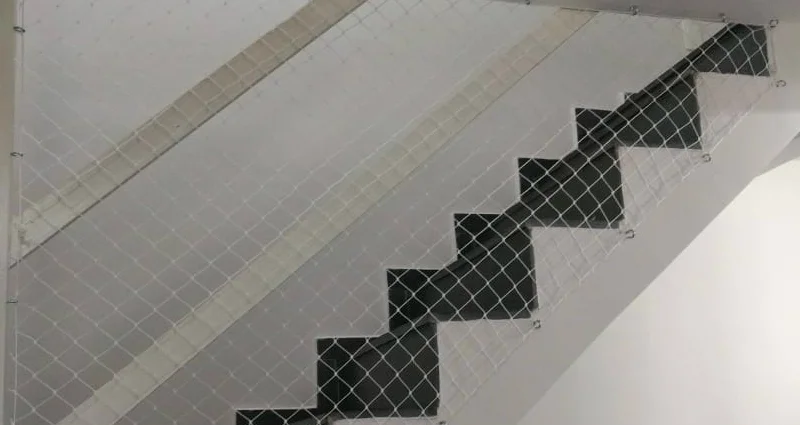 Redes de Proteção para Escadas | Kiaredes.com.br